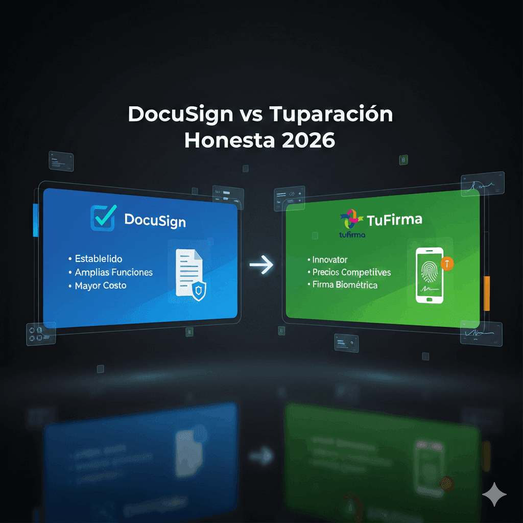 DocuSign vs TuFirma: Comparación Honesta 2026
